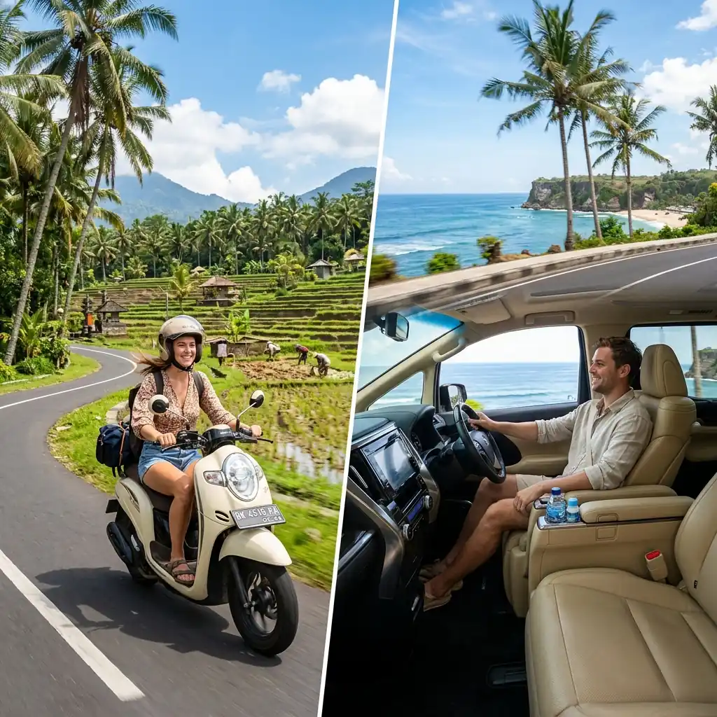 Bali Transportation Guide 2026: Renting a Scooter vs Hiring a Private Driver